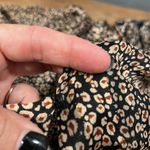 HAVER London size medium animal print top pullover longsleeve snaps at v Photo 10