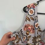 cj banks NWT  Light Blue Floral Sleeveless Dress Plus Size 3X Elastic Fit Waist Photo 3