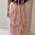 Pink tulle skirt. Xs Photo 1