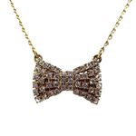 Kate Spade  New York Sparkling Bow Mini Pendant Necklace Photo 0