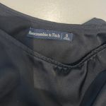 Abercrombie & Fitch Abercrombie Black Silk off the shoulder dress  Photo 1