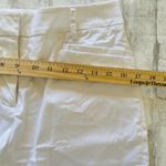 Pendleton Modern White Cotton Stretch High Rise Bermuda Pockets Summer Shorts 6 Photo 5