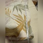 Tahari  Linen Wide Leg Pants with Leaf Print Photo 1