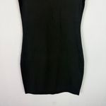 NWT Vila Vipola Short Sleeve Rib Short Dress Ribbed Polo Black Size XS NEW Photo 3