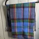 Source Unknown Blue/Multicolor Plaid Tartan Winter Scarf Photo 3