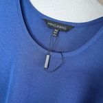 Ming Wang Womens Blue Knit Scoop Neck Tank Top Layering Shell Size XS Photo 2