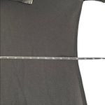 ESCADA Women’s Black Short Sleeve Dress Large with Leather Photo 5