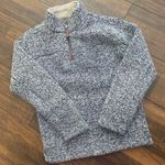 True Grit vintage blue Sherpa pullover jacket Photo 0
