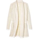 Avon Eyelash duster cream gold cardigan sz 1X (18 Photo 0