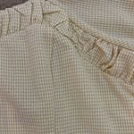 Altar’d State Yellow Gingham Mini Dress Photo 1