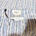 Pomander Place Bianca Tweed Mini Dress Size S NWT Blue Cream Lined Sleeveless White Photo 8