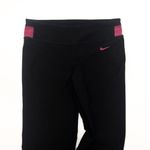 Nike  Dri Fit Be Bold Training Track Pants Leggings Yoga Pants Flare Black Pink Photo 3