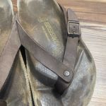 Birkenstock  Tan Footbed Sandals Photo 3
