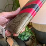 Coach Authentic Signature Coated canvas/stripes zip top card wristlet Photo 5