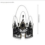 Gothic Retro Black Lace Lolita Necklace Pendant‎ Vampire Chain Lace Necklace Photo 8