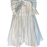 L'ATISTE L’atiste strapless pin stripe romper Photo 13