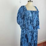 Ganni  Floral Print Tiered Dress Photo 2