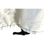 Peppermint Bay White Embroidered Coverup Dress Boho Resort Wear Floral Large Photo 5