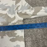 ATM Anthony Thomas Melillo French Terry Sweatshirt Womens Small Tan White Camo Photo 8