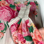 VICI Boho Sheer Floral Blouse Size Medium Photo 4