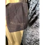 Entro  Velvet Mesh Long Sleeve Gown Maxi Dress Blue Size L Evening Formal Holiday Photo 2