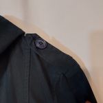 Sundipy Asian Fashion Dark Navy Blue Zip Up Hooded Colorful Woven Bomber Jacket Size L Photo 2