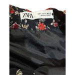 ZARA Floral Ruffled Tiered Mini Skirt sz small Photo 3