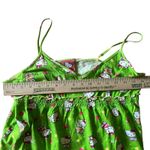 Hello Kitty  Pajama Set Womens L Green Sanrio Cami Top and Shorts Cute‎ Sleepwear Photo 12
