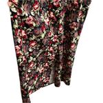 NWT Weili Zheng Velvet Floral Button Front Runway Maxi Dress Coat Duster Size L Pink Size L Photo 2