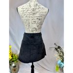 Free People Zip It Up Denim Skirt Front Zipper Haven Black 31 Photo 10