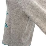 Golden Sun Meet Me In Malibu Cashmere Sweater Gray Blue Size Small Medium Photo 6