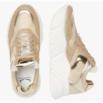 NWOT Voile Blanche Platform Monster Sneakers Sz. 40 (US 10) Gold Photo 2