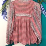 Lucky Brand  print boho top with mixed print Photo 5