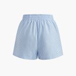 Pinstripe Thin Shorts‎ Blue Size M Photo 1