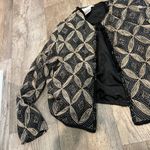 Pappell Boutique beaded cardigan small Black Photo 4