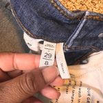 Loft ‎ Make and Loved Denim Jeans Womens Size 29/8 Skinny Dark Wash Distressed Photo 2