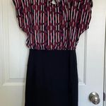 Bisou Bisou NWOT | Bisou Bisou women’s stretchy patterned sheath dress — size 4 Photo 0