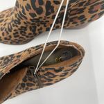 Seychelles  Boots Size 8.5 Booties Animal Print Zipper Chunky Block Heel Leather Photo 8