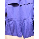 London Fog  Womens Purple Double Breasted Trench Coat Jacket Medium Photo 6