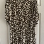 Seafolly  Australia kaftan swim‎ coverup dress leopard print size small Photo 0