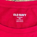 Old Navy Women's XXL Everywear Red Sleeveless Tank Top Shirt Flag States USA Photo 6