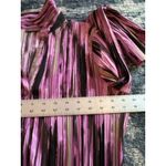 Apt. 9 Y2K  Blouse Purple Stretch Button Up Bratz Doll Hippie Flare Sleeve Large Photo 4