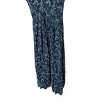 All that jazz Vintage 90s Black Floral Print Maxi Dress Size XS/S Photo 2