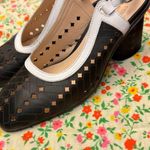 L'ATISTE Black and White Heeled Shoes Photo 3