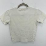 Frida Kahlo Self Portrait Graphic T Shirt Beige Grey Women's Crop Top Size Small Tan Photo 4