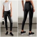 Heroine Sport Liquid Patent leggings, bra and jacket set size medium/large Black Photo 4