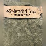 Splendid Iris ocean blue linen pants Size M Photo 3