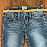 Antik Kraft Women’s Anthropologie Antik Denim embroidered low rise flare leg jeans size 25 Photo 5