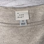 A New Day Crewneck pullover Longsleeve shirt beige sz S women Photo 7