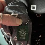 Ralph Lauren Lauren  10 Dress Black White Ruched Short Sleeve Diamond Timeless Photo 6